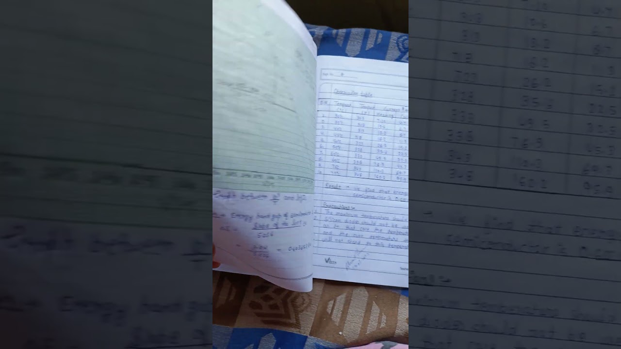 To determine the band gap of a semiconductor using pn junction diode #experiment #physics