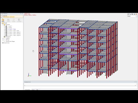 Advance Design 2024.1 - Soyez plus performant pour modéliser des bâtiments à plusieurs étages