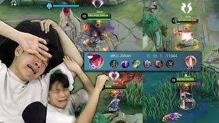 Download lagu Ketemu SELENA Cheater Lele Auto Aim, Rekor 3-15-6 Pecah?! Stress Parah Woi!! - Mobile Legends mp3