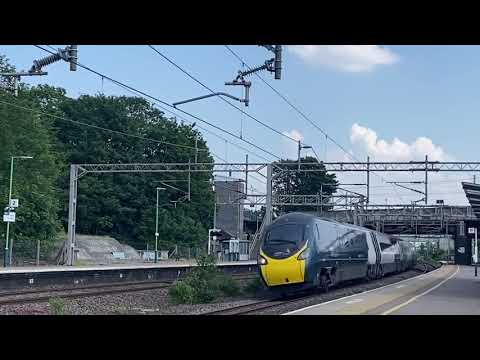 Avanti Pendolino Gives A Funny 4 Tone At Lichfield TV