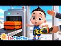 Let S Go On A Plane Trip ️ Travel Safety Vehicle Songs For Kids LiaChaCha