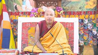 His Holiness Karmapa - Teaching at the 28th Kagyu Monlam Chenmo - Tibetan part 4 of 5