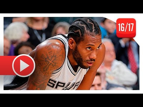 Kawhi Leonard Full Highlights vs Kings (2016.10.27) - 30 Pts, 5 Stls, MVP Mode!