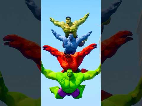 HULK BROTHER'S TAKE REVENGE FROM HULKBUSTER 🤯 #shorts #gta5