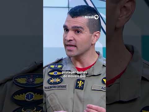 Tenente-coronel Fabio Contreiras ensina como evitar quedas em casa