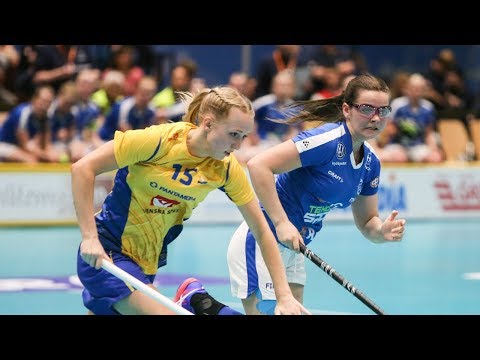 Women's U19 WFC 2018 - A-division Final - SWE v FIN