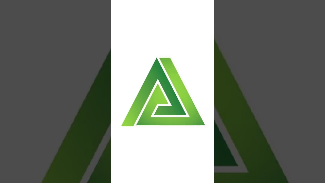 Triangle Premium Latter Logo Tutorial For Beginners