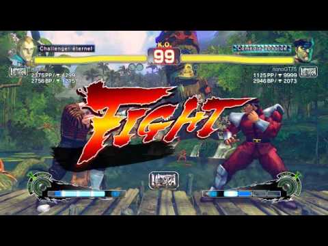 nonoGT75 [M.Bison] vs Kaanui [Abel] USF4 Online Ranked Matches - Steam