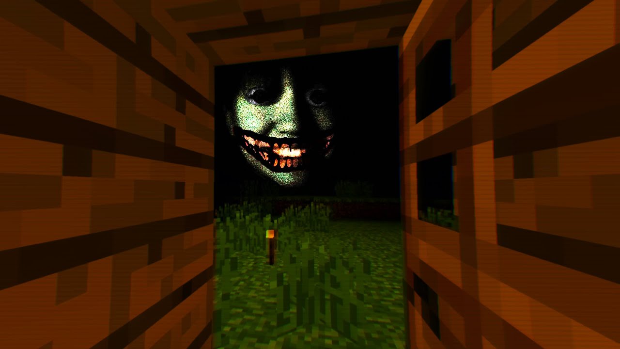 minecraft de terror VHS é perturbador