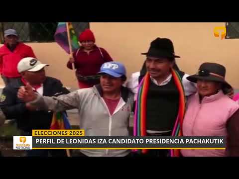 Perfil de Leonidas Iza Candidato Presidencia Pachakutik