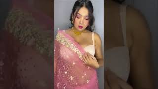 Big boobs girl in saree.????Bounce #shorts #sexygirl
