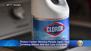 Almost 50 North Texans Drank Bleach This Month, Poison Center Warns 'Stop, It Won't Cure COVID'