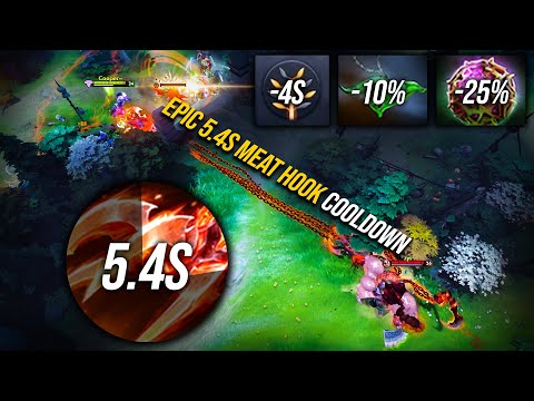 This is SATISFYING — IMBA 5.4s Meat Hook Cooldown Pudge Non-stop Insane Hooks | Pudge Official