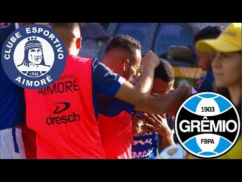 Gols - Aimoré 2 x 1 Grêmio - Gauchão 2020