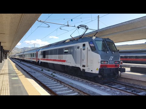 Treno Intercity+Locomotore E401 029 Intercity  556 Reggio di Calabria Centrale-Roma Termini