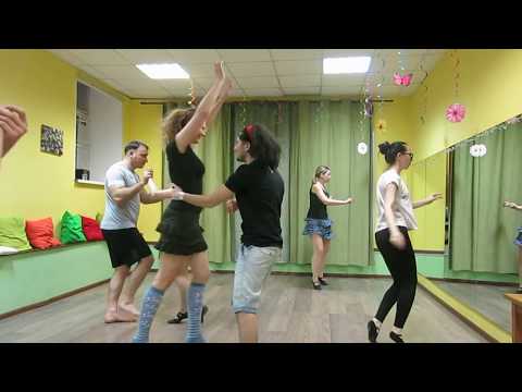 Arseniy Besouro and Tanya. Forro after workout