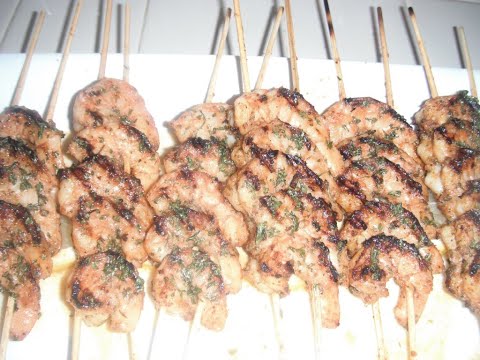 New England Grilled Butter Lemon Shrimp Recipe | How to Make