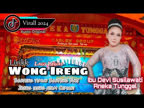 Viral Tiktok Wong ireng Voc Devi Aneka tunggal