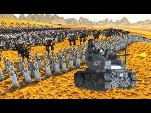 Military Drone, Phalanx CIWS Gold & RAMBO vs 4.6 Million Xenomorph Queen & ZOMBIES !! UEBS 2