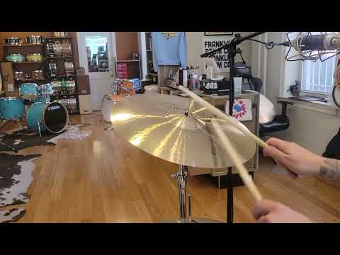 (SOLD) Cymbals - Paiste 19" Signature Fast Crash