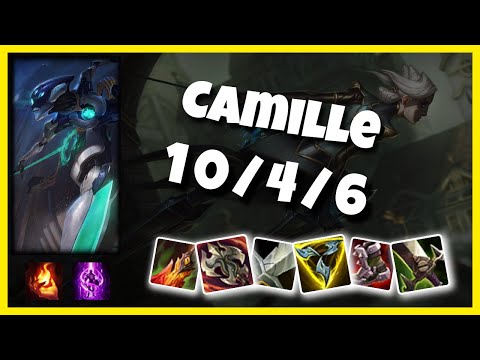Camille vs Irelia BR Challenger TOP (10/4/6) - v10.25