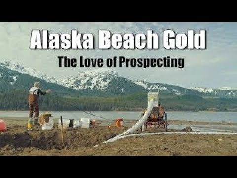 Alaska Beach Prospecting - The Love of Gold Prospecting