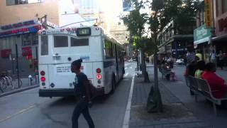 MTA NYCT 2003 DaimlerChrysler Orion 07.501 CNG #7593 on the B61 @ Fulton Mall