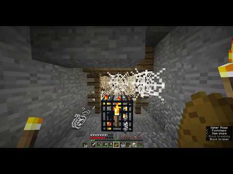 Prófův Let´s play: Minecraft pro začátečníky 7 díl, Důl a spider spawner.