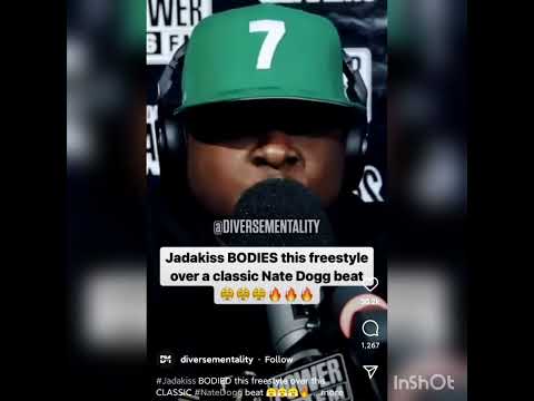 Jadakiss Bodies the freestyle over a classic by Nate Dogg beat