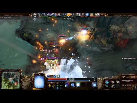 DOTA 2 - NiP clutch teamfight vs Alliance (ESL ONE NY Qualifier)