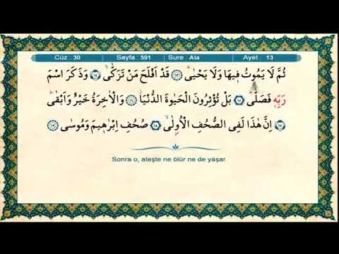 087 Ala Suresi   Molla Ramazan Şimşek