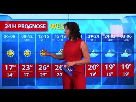 Aktuelle Wetterprognose für Freitag (08.09.2017)