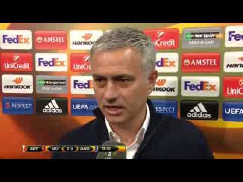 Jose Mourinho's Post-Match Interview - Manchester United 2-1 Anderlecht