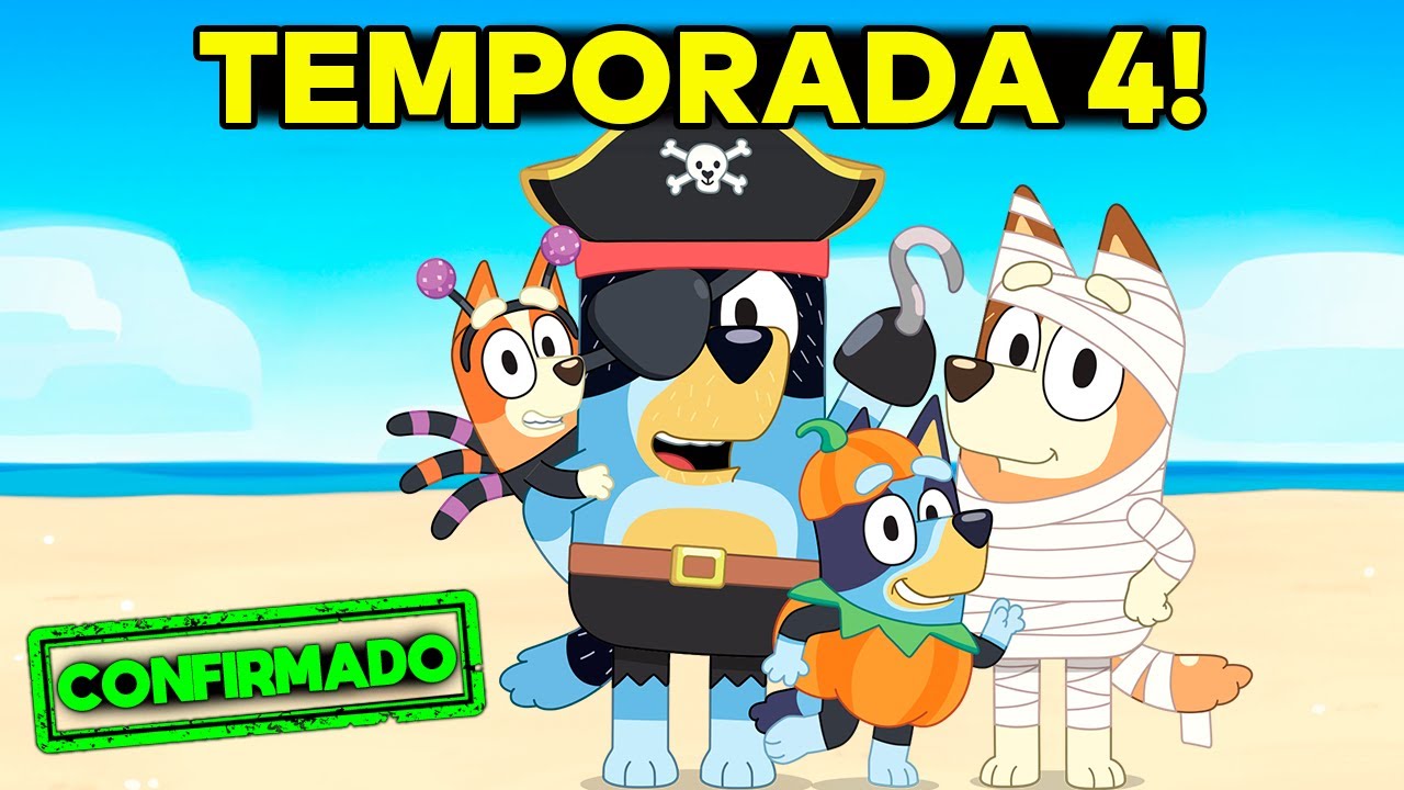 NOVOS EPISÓDIOS de BLUEY! (Notícias das Temporadas 4 e 5)