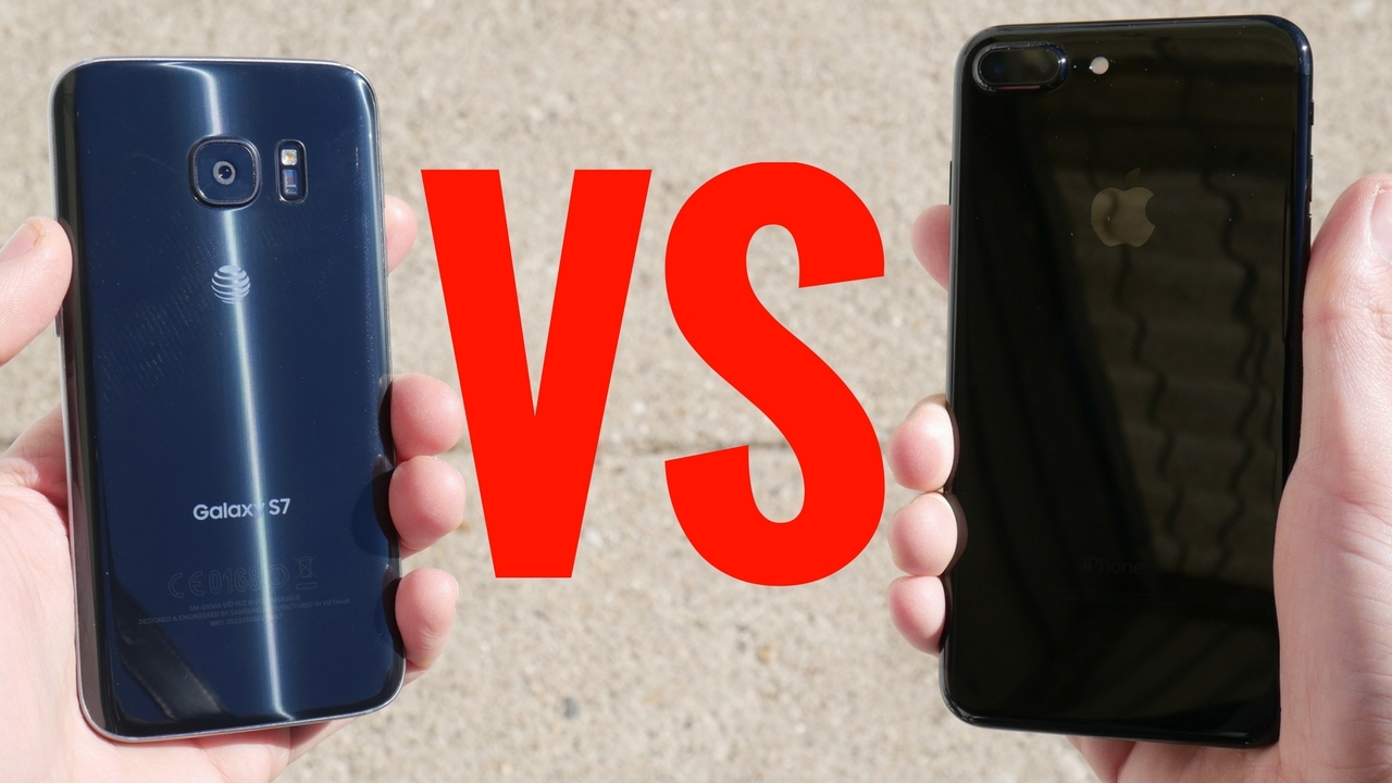 Galaxy S7 vs iPhone 7 Plus