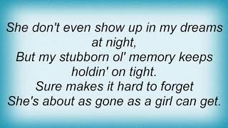 George Strait - Gone As A Girl Can Get Lyrics