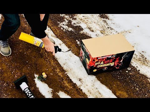 UPSIDE-DOWN FIREWORKS (This is NUTS)