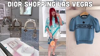 Dior Shopping In Las Vegas🛍️ What's New At Dior | Lady Dior Bags, Dior Sneakers, Dior Mitzah Scarf