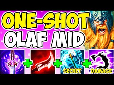 *ULTIMATE CHEESE* Q DOES HALF THEIR HP OLAF LETHALITY ONESHOT BRUISER BUILD MID League Of Legends S9