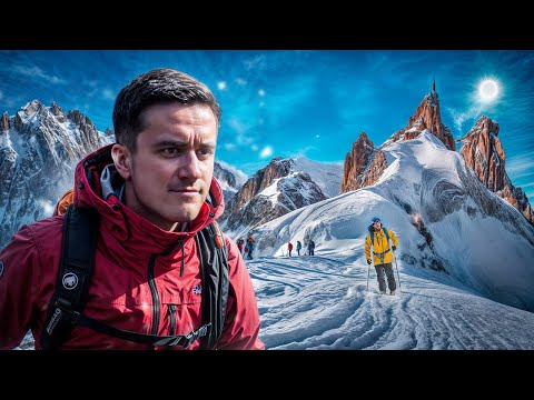 Je skie la mythique Vallée Blanche à Chamonix !