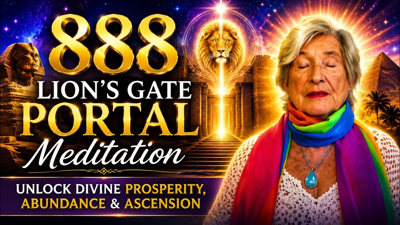 888 Lion’s Gate Portal Meditation | Unlock Divine Prosperity, Abundance & Ascension 888 Lion’s Gate Portal Meditation | Unlock Divine Prosperity, Abundance & Ascension