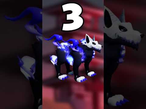 Top 5 Best Fire Types In Loomian Legacy #shorts