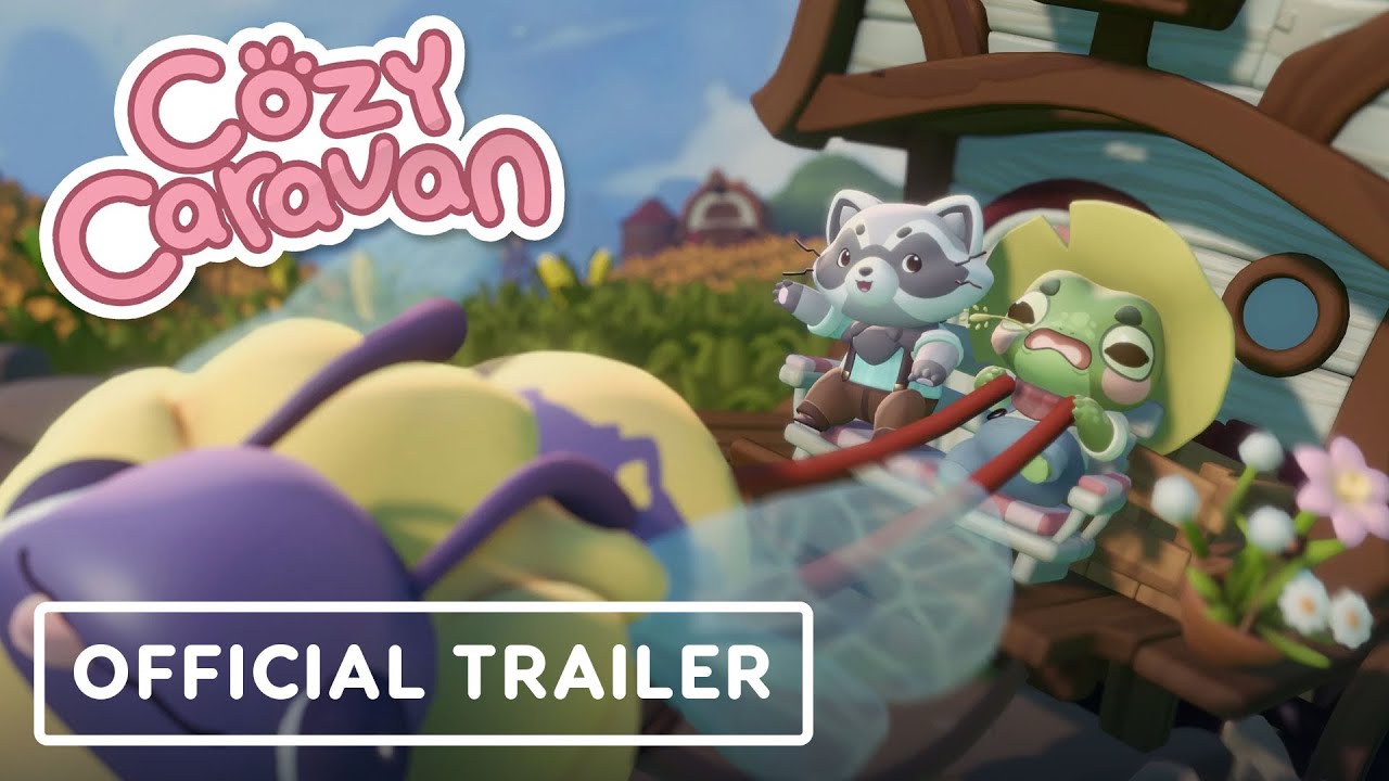 Cozy Caravan - Official Release Date Trailer | Wholesome Snack 2025
