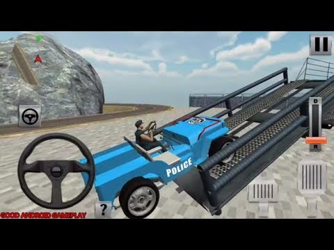 Offroad Police Transporter: Police Cargo Games -Trailer Truck Transport Android GamePlay FHD
