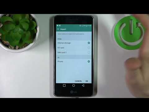 How to Transfer Contacts in LG K8 Dual (2017) – Move Phone Numbers
