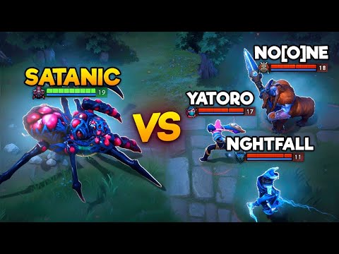 Лучшие в мире в 1 игре! Satanic vs Yatoro | 15.000 MMR Dota 2