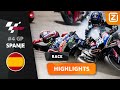WEER EEN ERNSTIGE CRASH IN DE EERSTE RONDE! ?? | Samenvatting Race van Spanje | MotoGP 2023