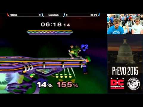 PrEVO 2015 - Pools - The Brig vs PedoMan