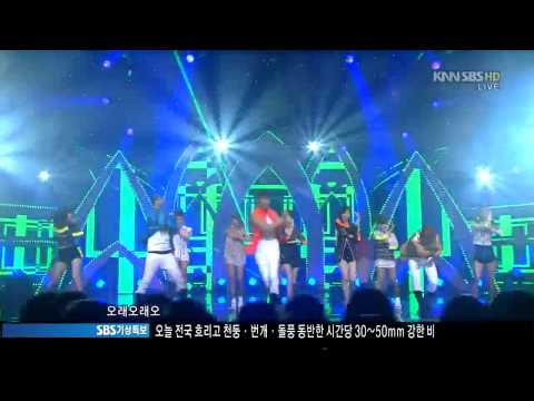 [SBS popular song] Tiara & 2PM 110703