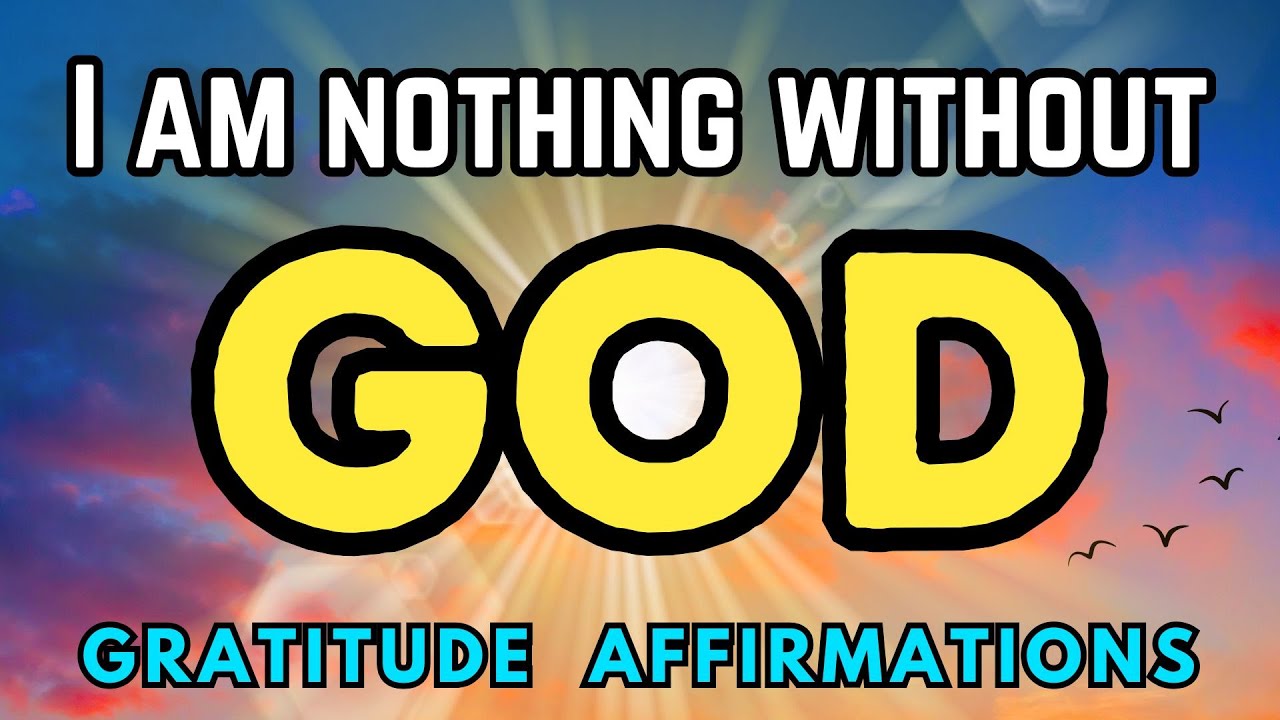 God ALWAYS Hears Me 💖 Morning Gratitude Affirmations | Positive Morning Affirmations